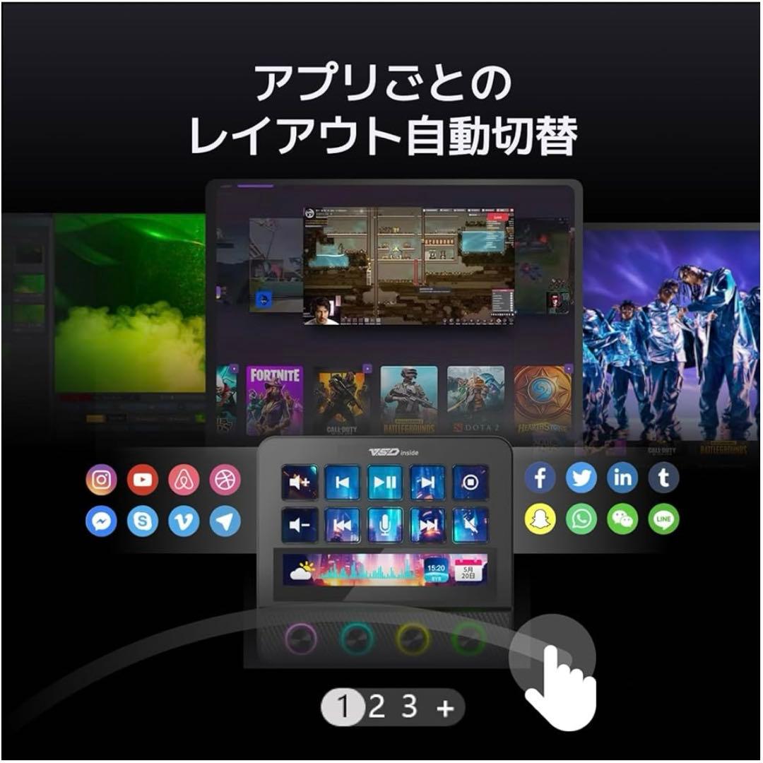 その他 ton1960 VSDINSIDE Stream Dock N4 Pro