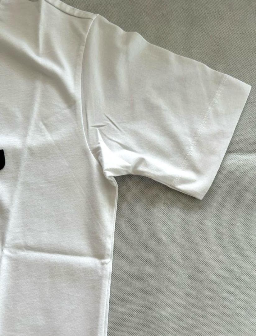 【新品】大人もOK MARNI シャツ 半袖 ロゴ ホワイト 12Y 150cm