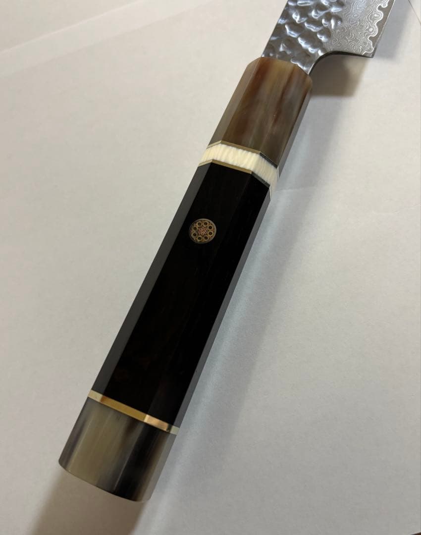 先丸柳刃 槌目 V 金10号 ダマスカス 67層 27cm ９寸 包丁