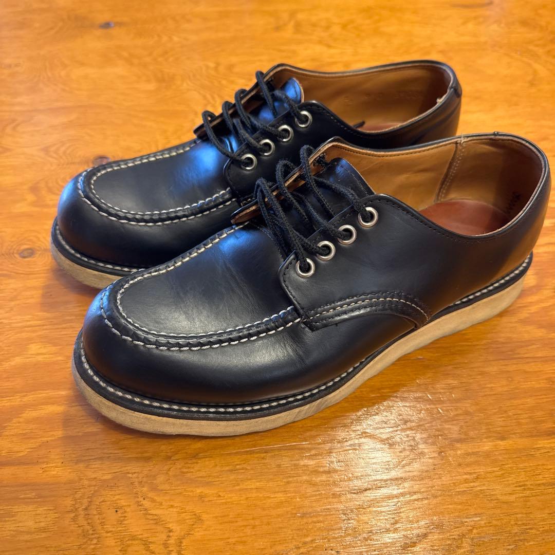 RED WING 黒 オックスフォード ローカット 9D