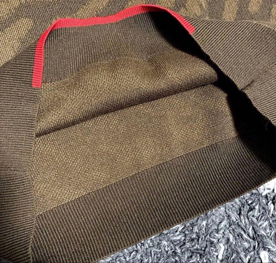 新品　NEW BALANCE GOLF メンズ ゴルフニット　総柄　　サイズ7