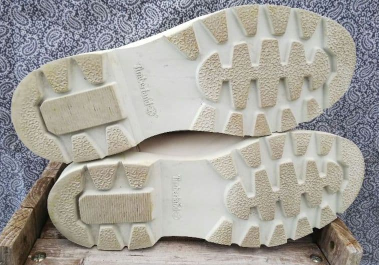 Timberlandティンバーランド6インチヌバックホワイトレザー7.5W