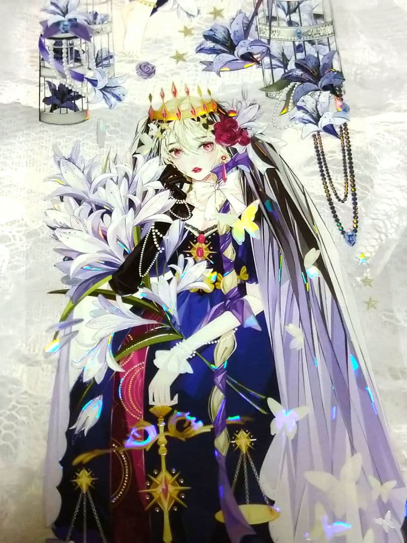 J957＃礼遇紫合(贝壳光)solo切り売り海外人物マステ女の子