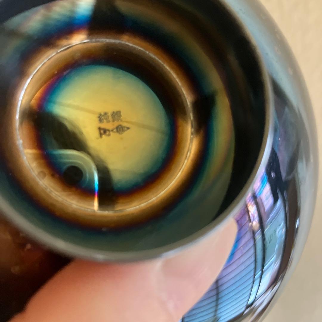 純銀 昭和54年 東京都知事 永年勤続感謝記念 工芸品 ★変色してます