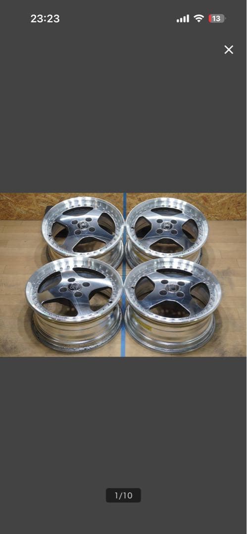 Ｓ*様 【希少】Racing Direction 15インチ 6.5J 当時物