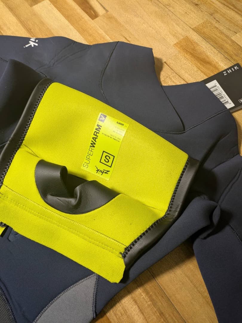 Zhik SUPERWARM V STEAMER Sサイズ ネイビー/グレー