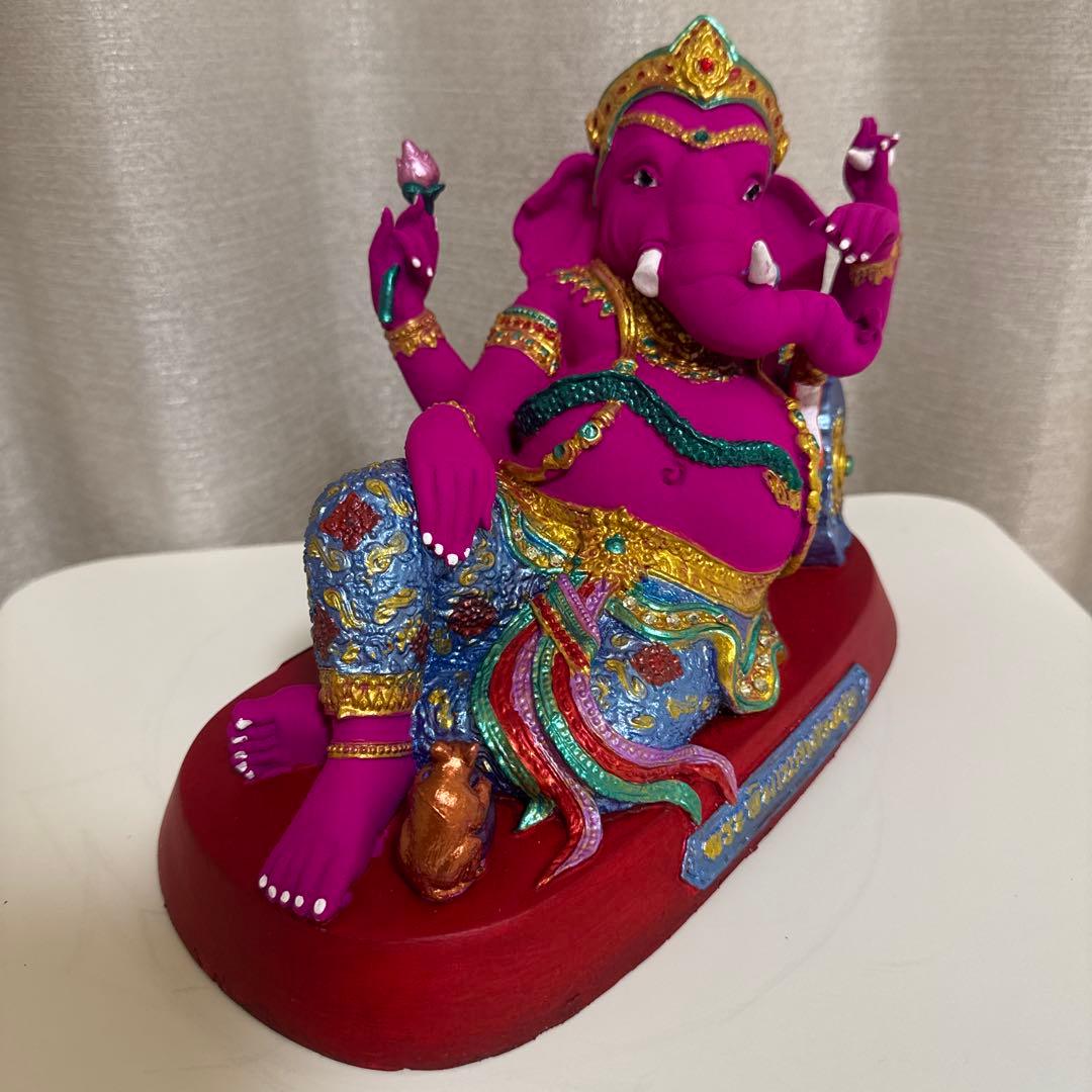 新作！タイ！インスタで大人気‼️本物です。ピンクガネーシャ！3倍速で願いが叶う