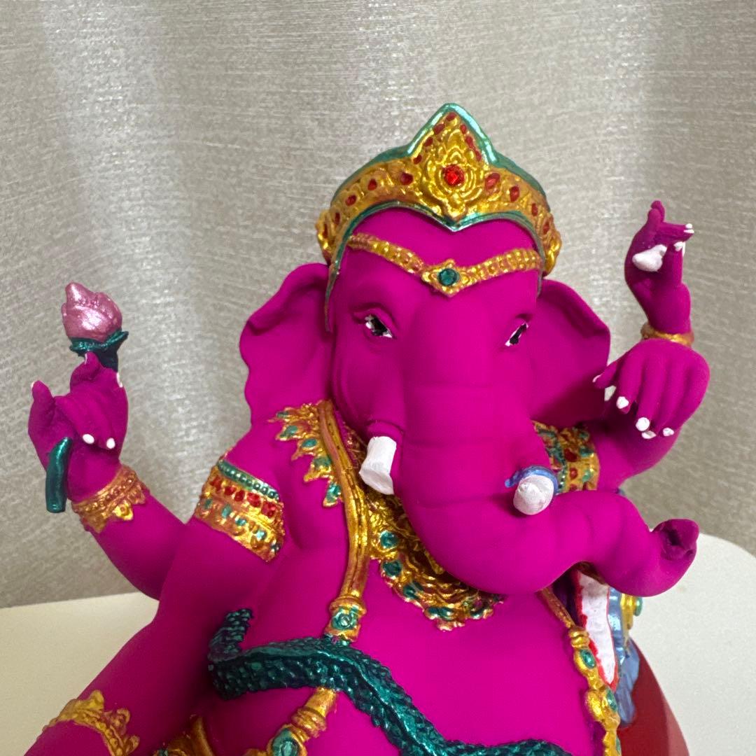 新作！タイ！インスタで大人気‼️本物です。ピンクガネーシャ！3倍速で願いが叶う