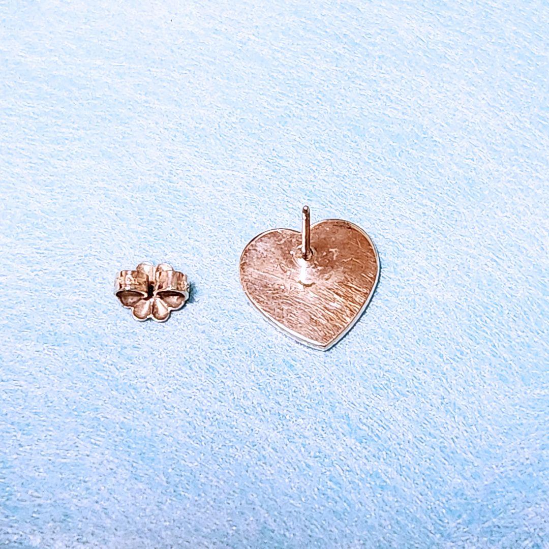 Tiffany & Co. ハート型 片耳用 スタッド ピアス 925 シルバー