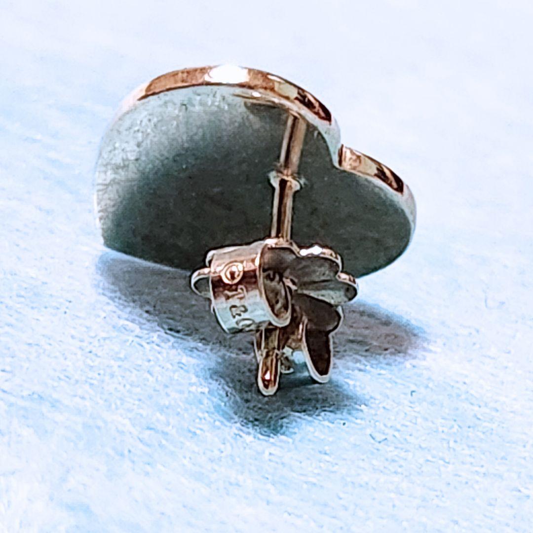 Tiffany & Co. ハート型 片耳用 スタッド ピアス 925 シルバー