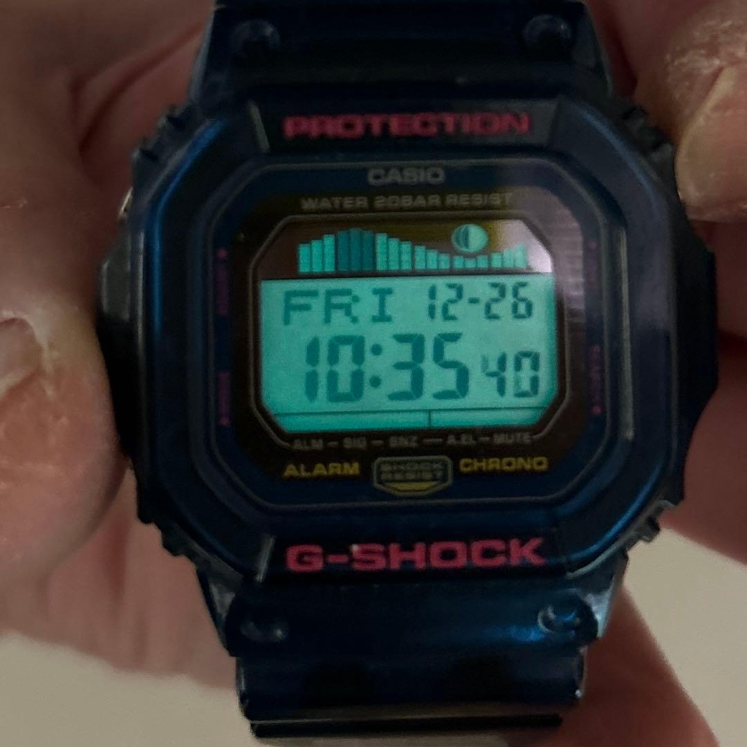 CASIO G-SHOCK GLX-5600C-2JF クリアブルースケルトン