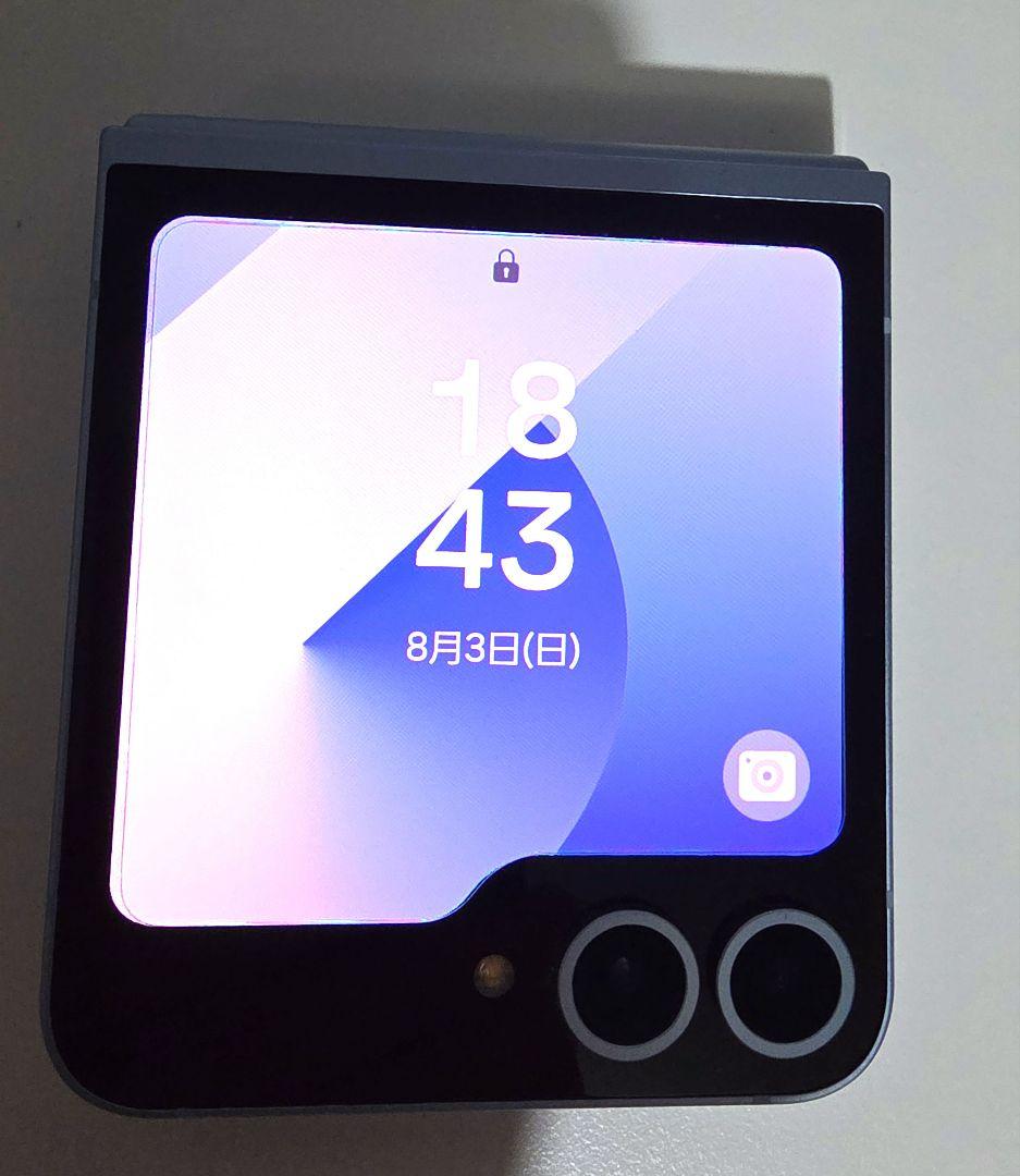 Samsung Galaxy Z Flip6 ブルー 本体 国内版 SIMフリー
