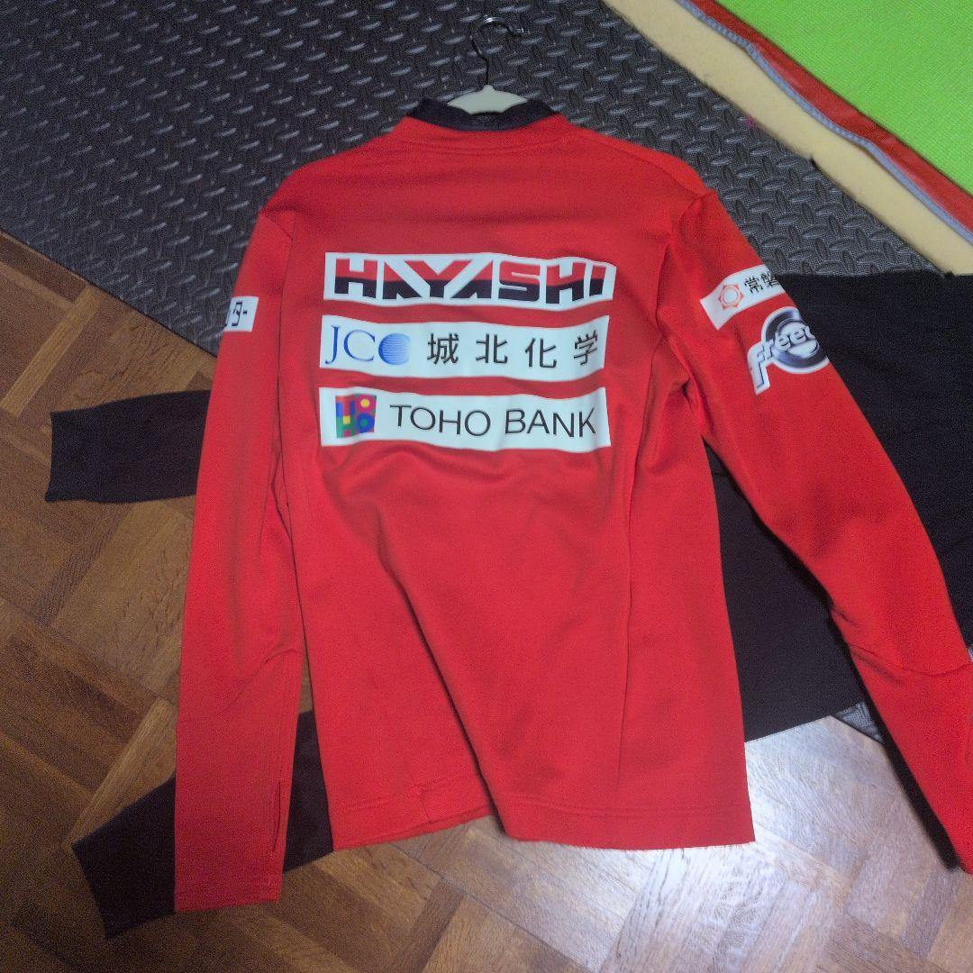 いわきFC　支給品　トレーニングウエア　上下セット