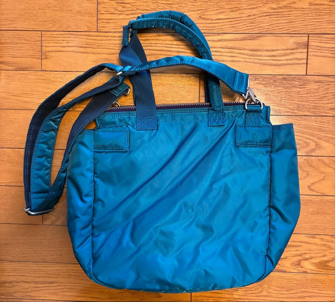 sacai × poter ヘルメットバッグ ターコイズ サカイ ポーター