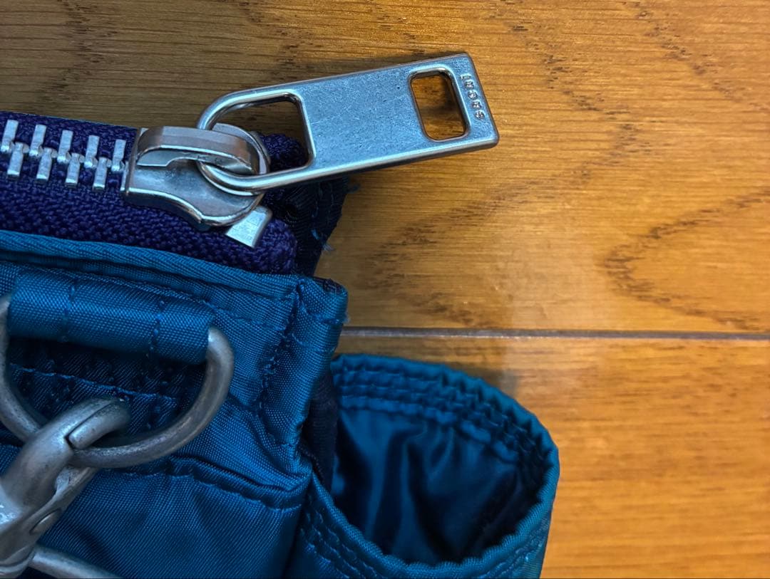 sacai × poter ヘルメットバッグ ターコイズ サカイ ポーター