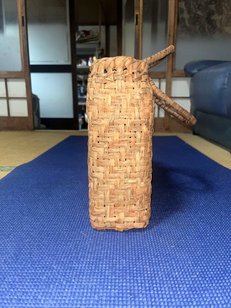 山葡萄かごバッグ 国産　新品未使用