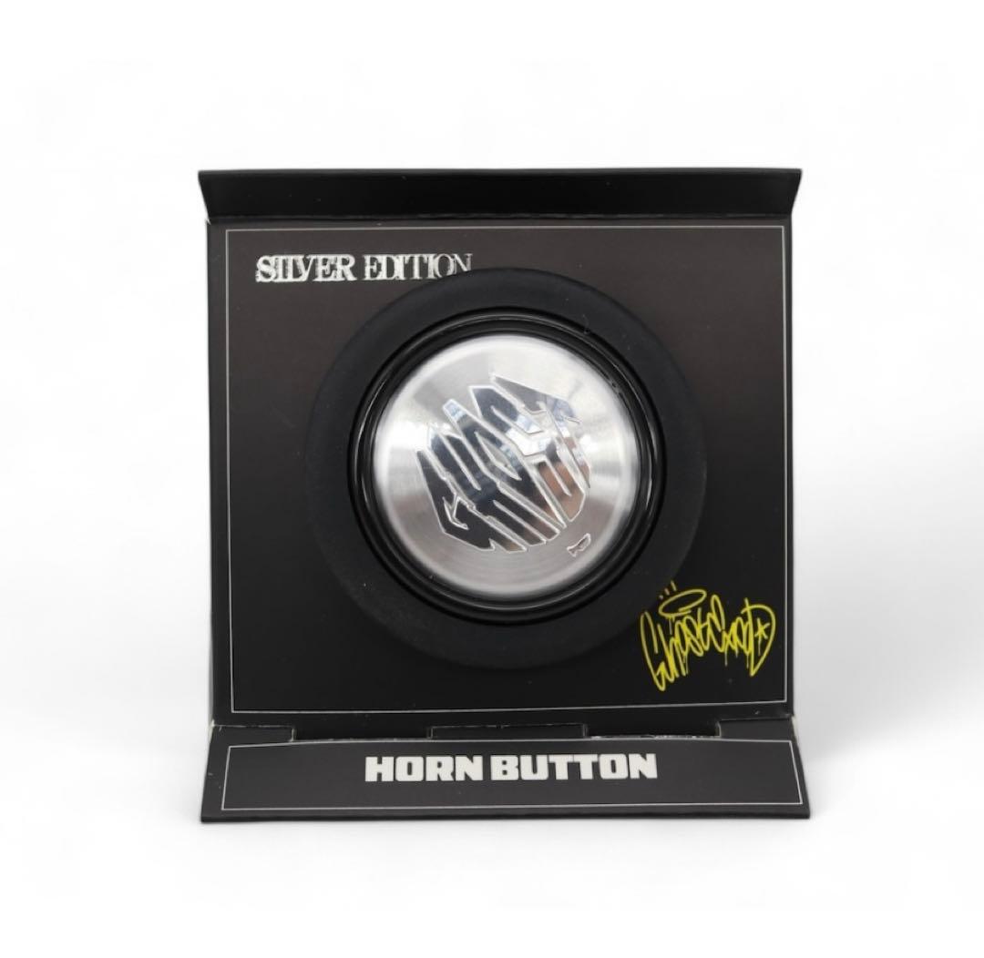 新作　GHOST EXPOD GEステアリング　白本革モデル　ホーン付き