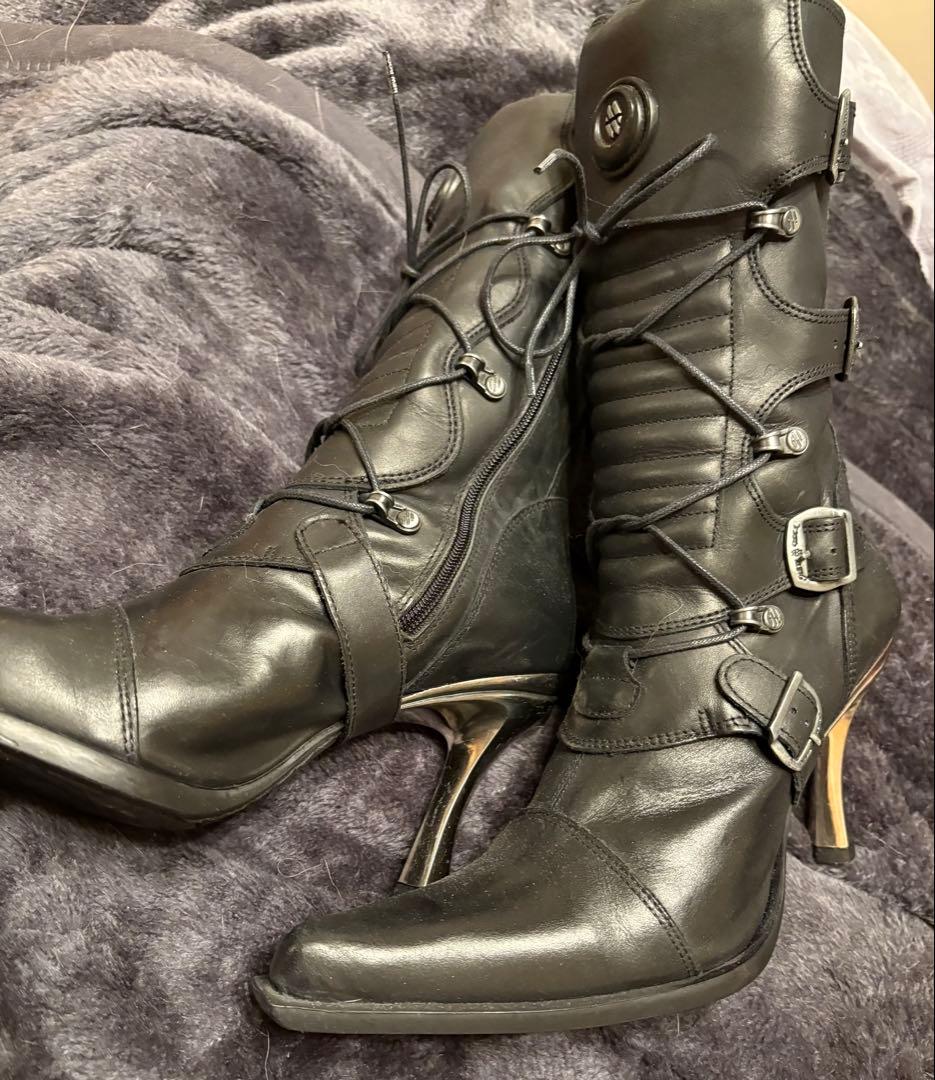 New Rock ヒールブーツ(未使用) サイズ39