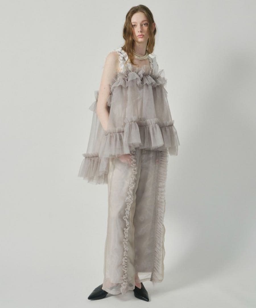 J1U by LA BELLE ETUDE チュールキャミ　ワンピース