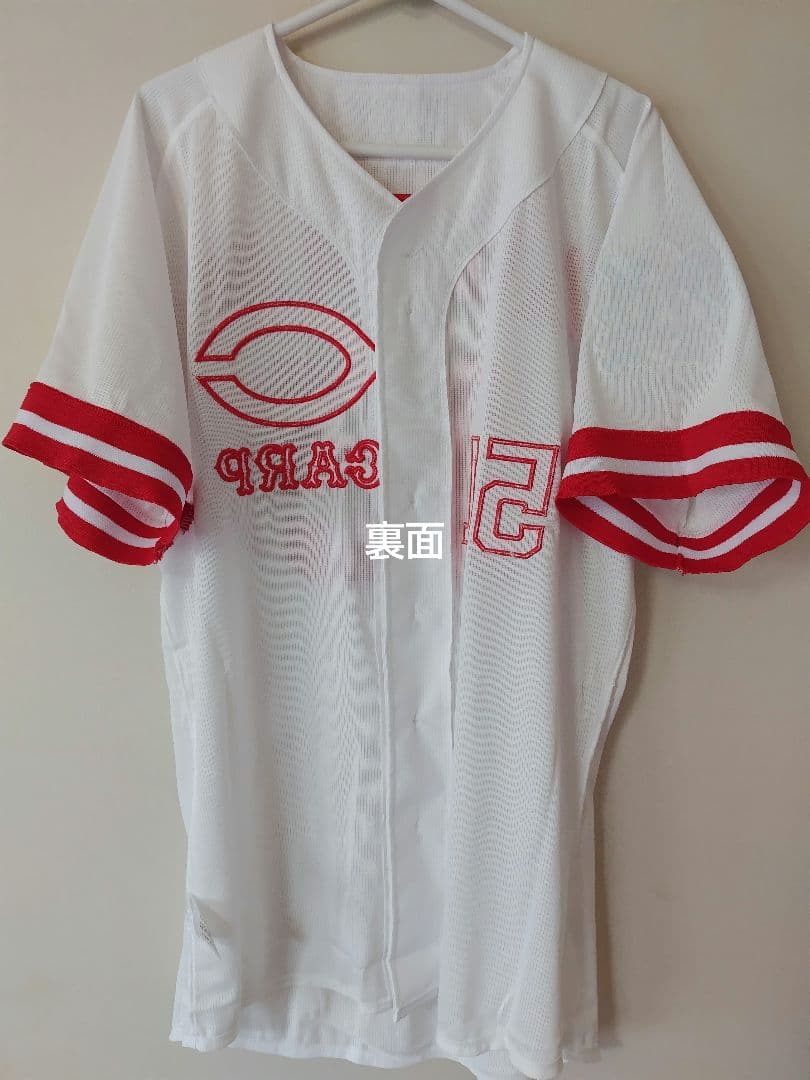 最終価格【アレンジ品】広島東洋カープ 復刻ユニフォーム#51 前田智徳さん L