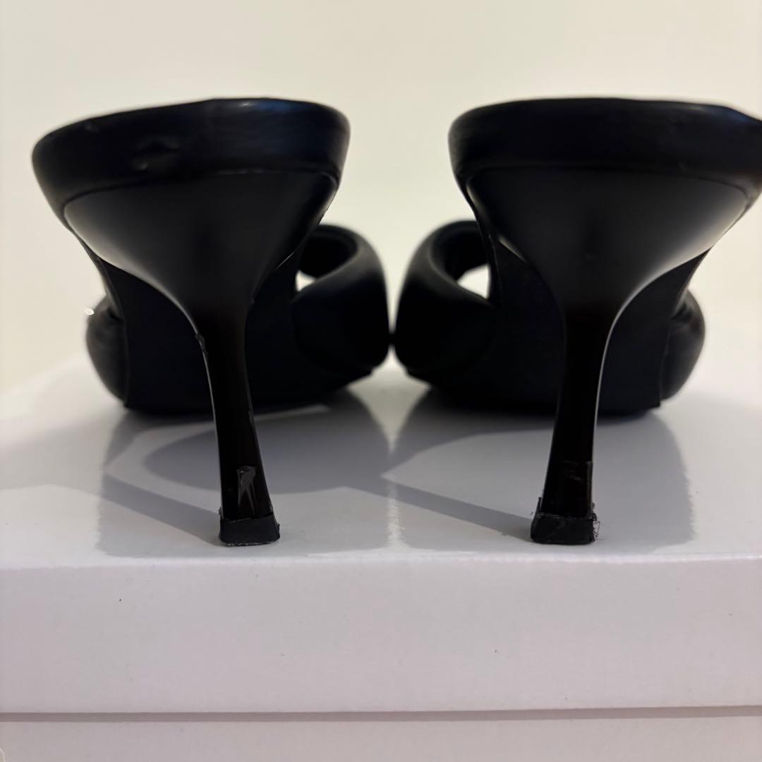 YELLO イエロ　ONYX SANDALS ブラック ミュール