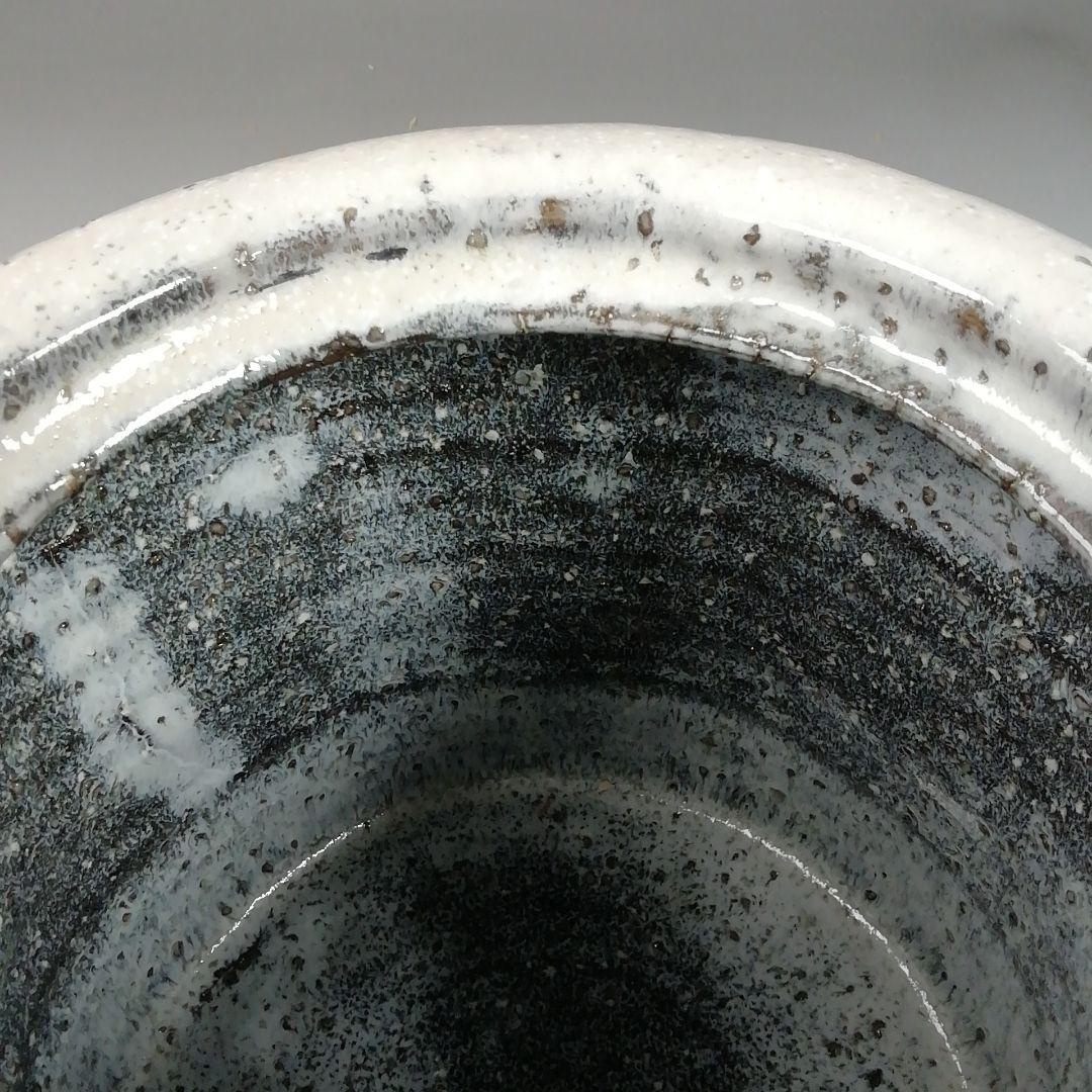 Ｗ２３　水指　『萩　水指』『小萩窯　厚東建信 造』　共箱　茶道具