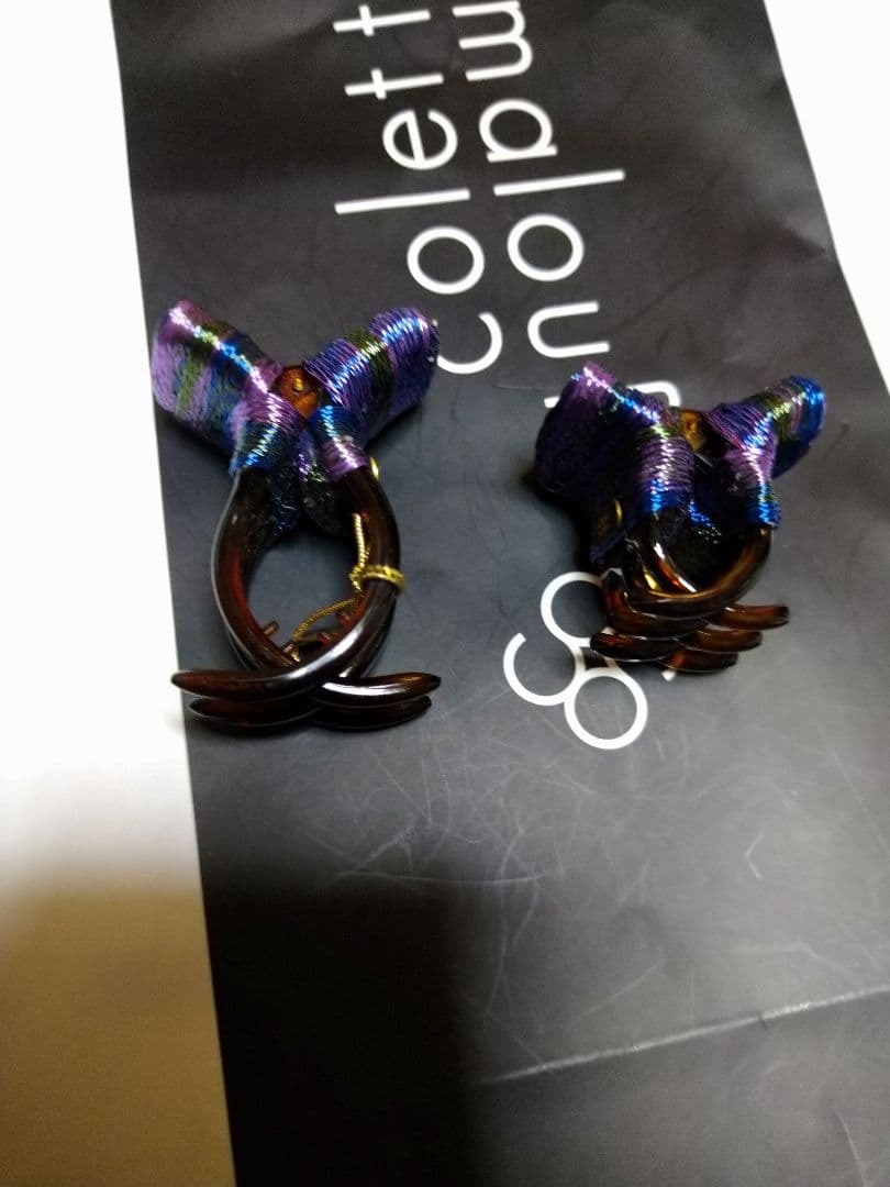 コレットマルーフ　メッシュスモールウィッカージョークリップ2個