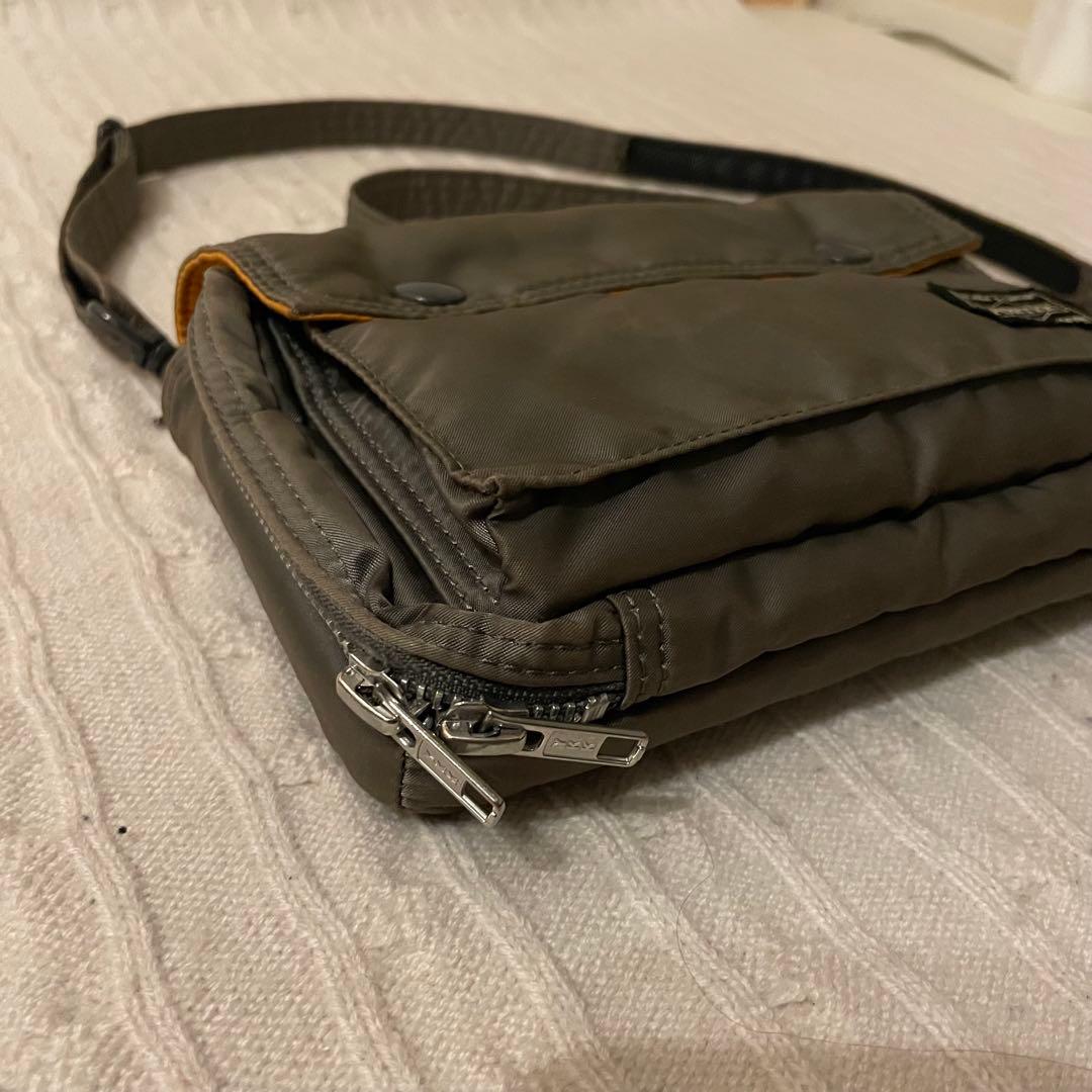 PORTER ポーター タンカー ショルダーバッグ グレー ショルダーウォレット