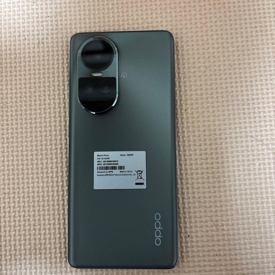 OPPO reno10 pro５Ｇ　256G グレー 本体