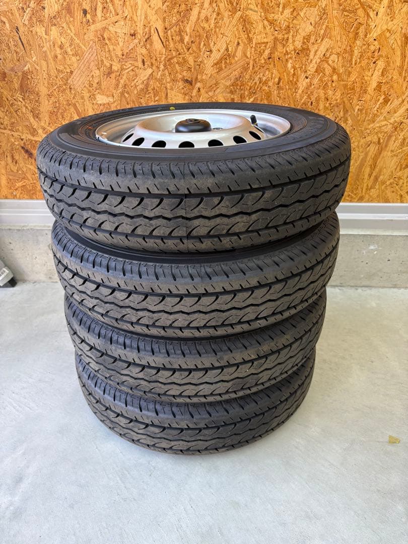 YOKOHAMA 145/80R12 タイヤホイール4本セット