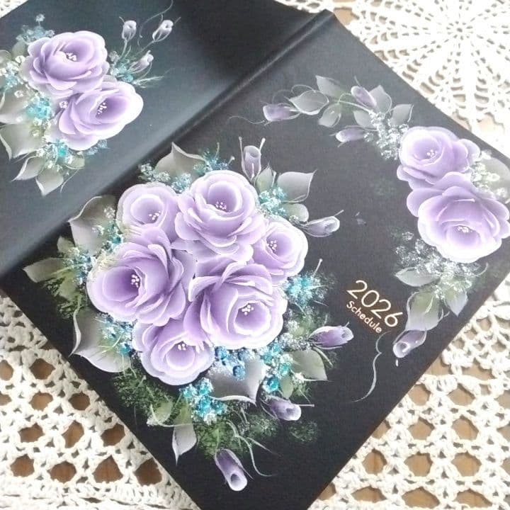 2026年 スケジュール帳 黒色