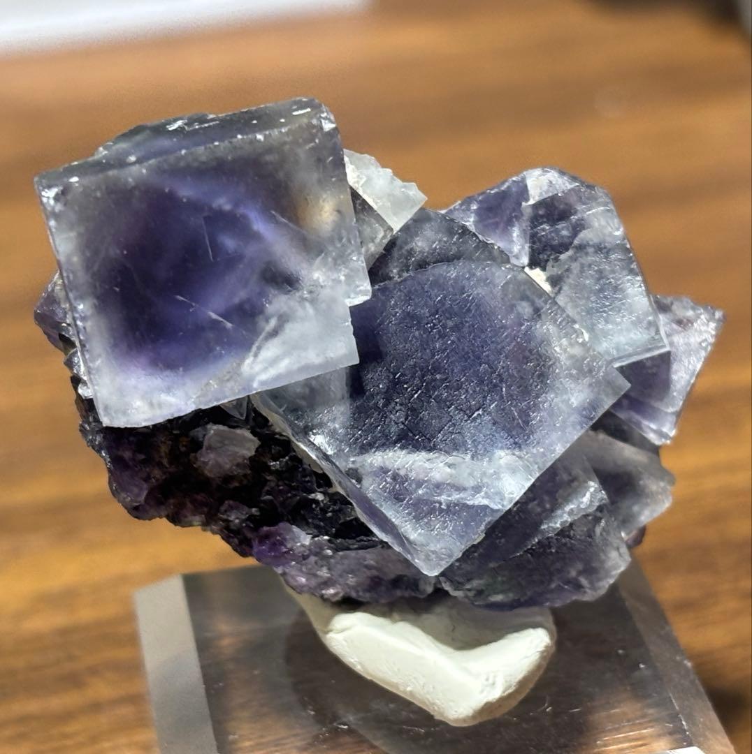 【blue diamond pocket 】　ブルーコアフローライト