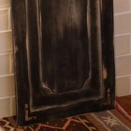 アイアンデコウッドドアブラック　高さ１５２ｃｍ