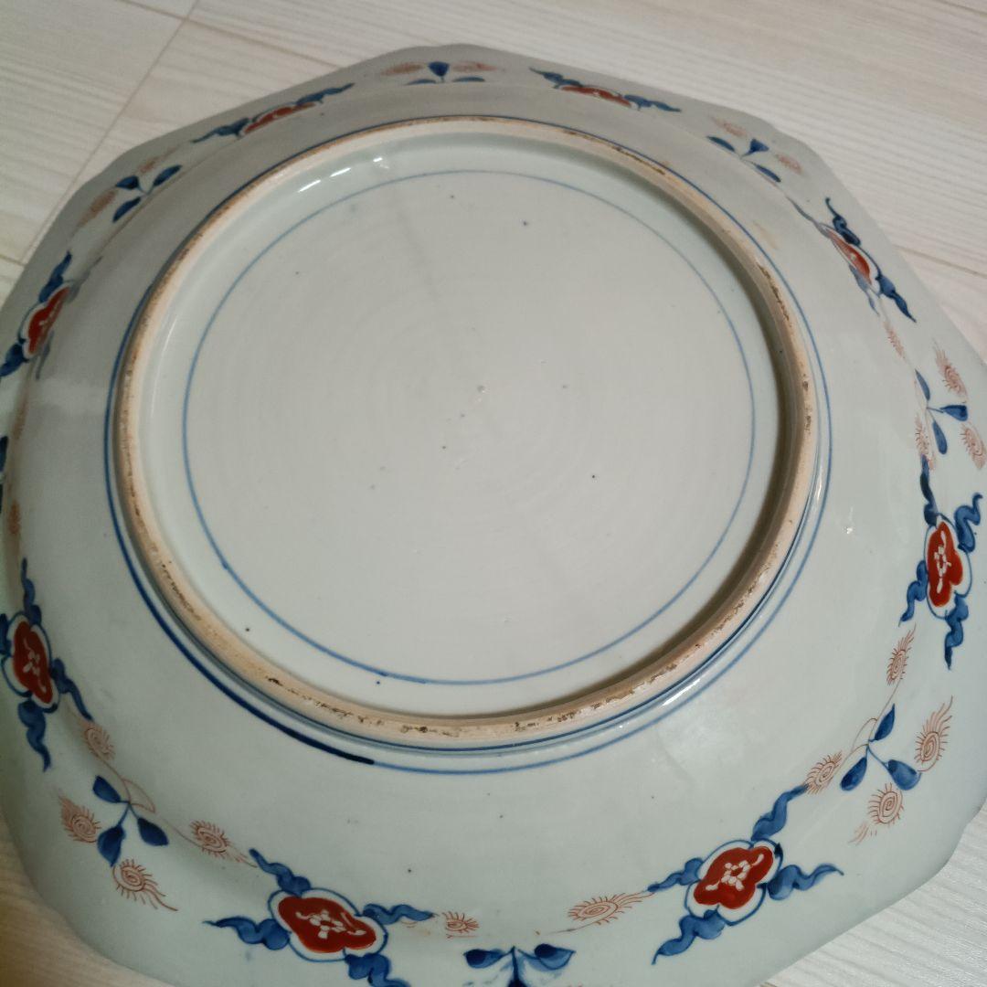 古伊万里 　大皿　飾皿　直径約４１cm　２個セット 木箱あり