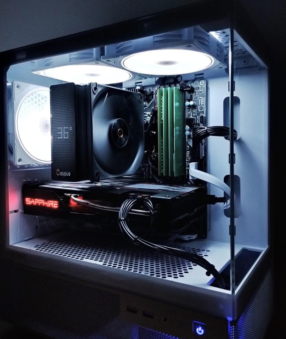 ゲーミングPC/Core i7 8700/RX5700/メモリ32G/新品SSD