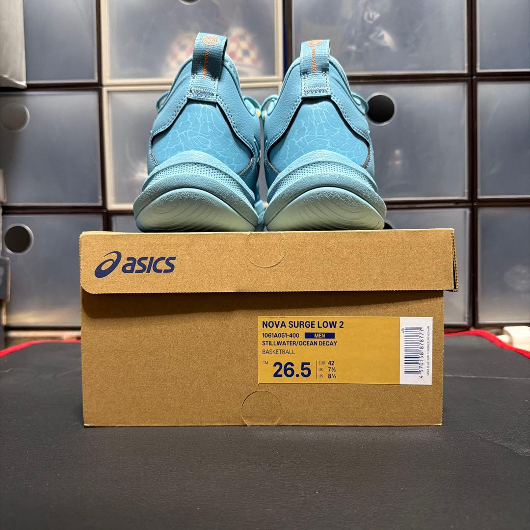 シューズ(男性用) asics NOVA SURGE LOW 2