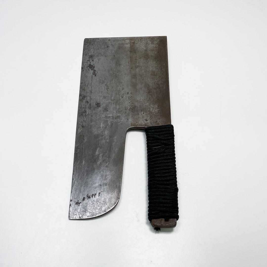 現状品 東京 紋三郎 そば切り 蕎麦 包丁