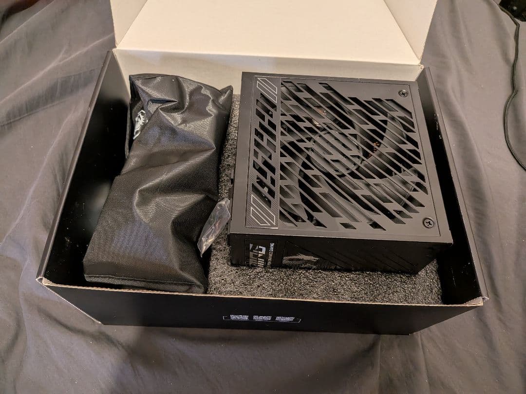 動作確認済 MSI A850GS PCIE5 850W 電源ユニット