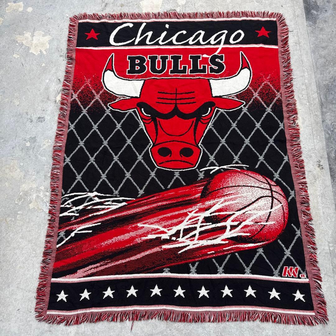 NBA シカゴブルズ　ブランケット　マルチカバー　ソファーカバー　148x111