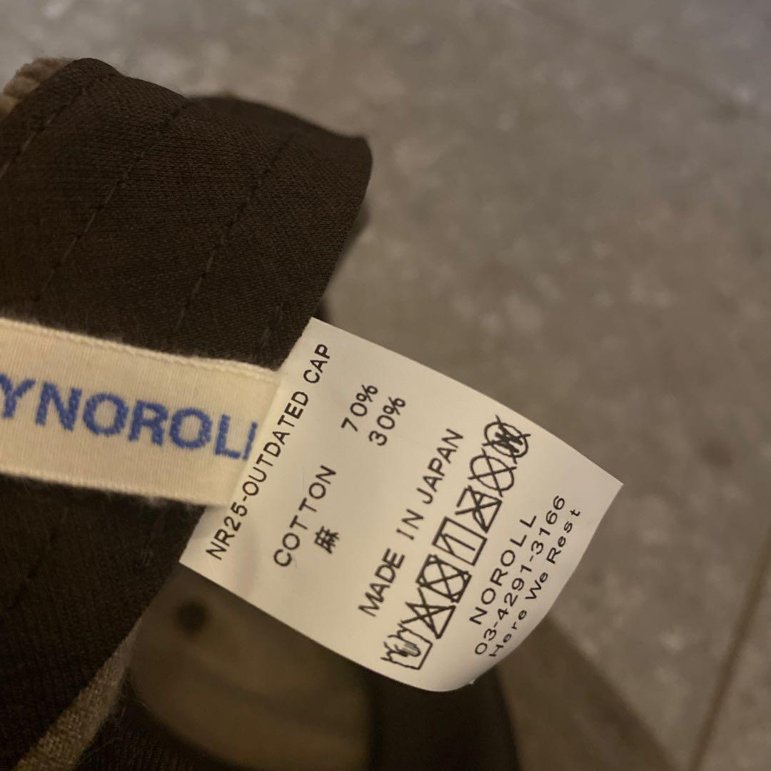 帽子 NOROLL OUTDATED CAP