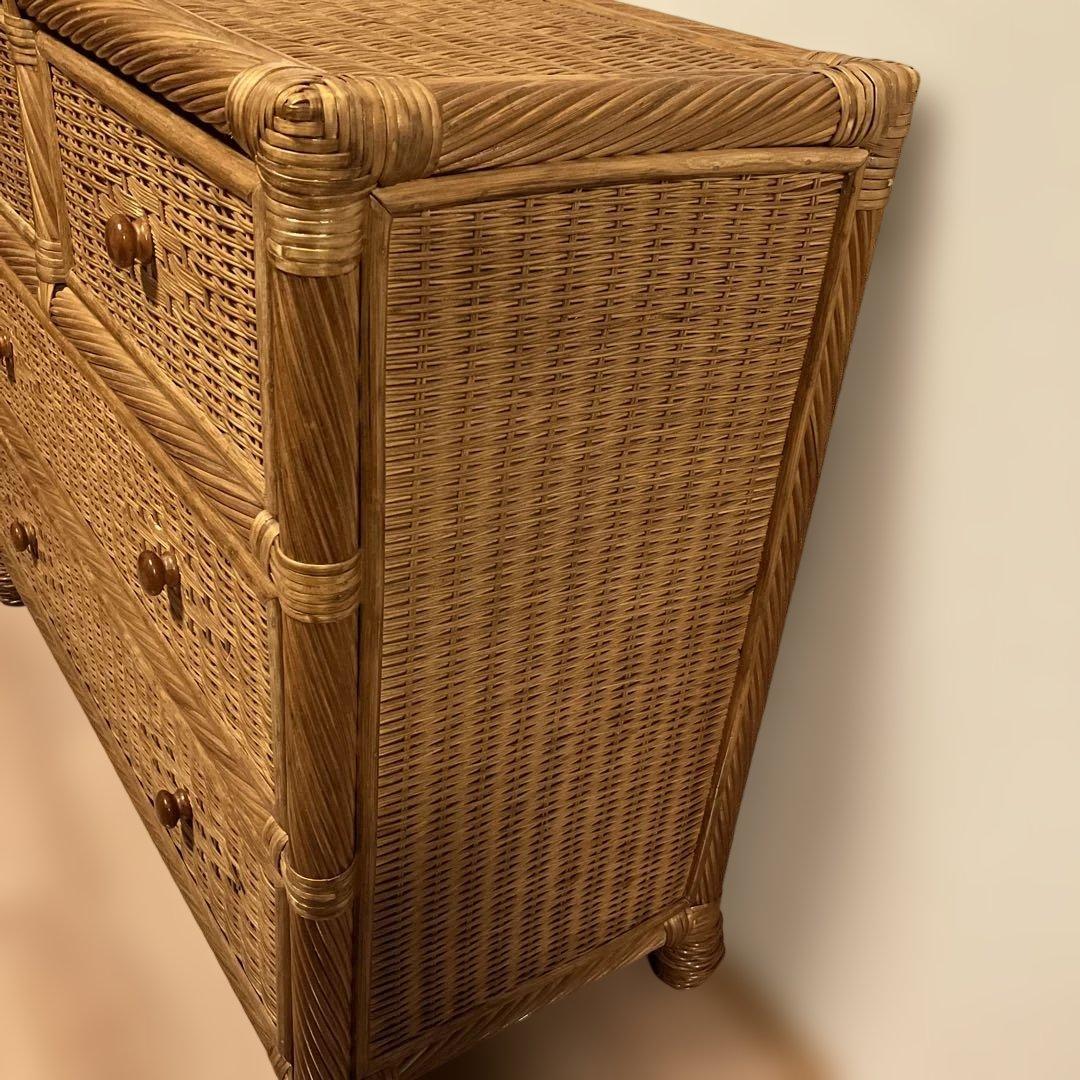 籐　チェスト　ラタン製品