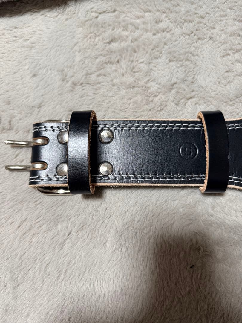 ゴールドジム　EXレザーベルト　Sサイズ