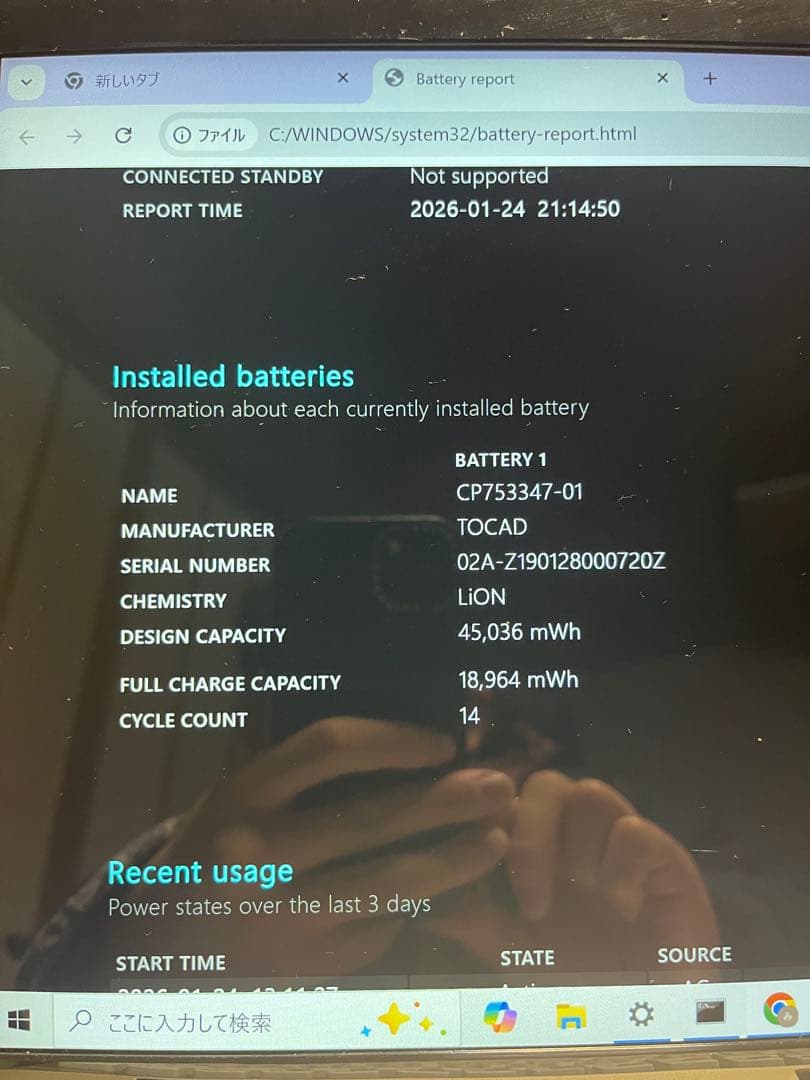 FUJITSU｜LIFEBOOK AH45/D1｜15.6インチ｜8GB 1TB