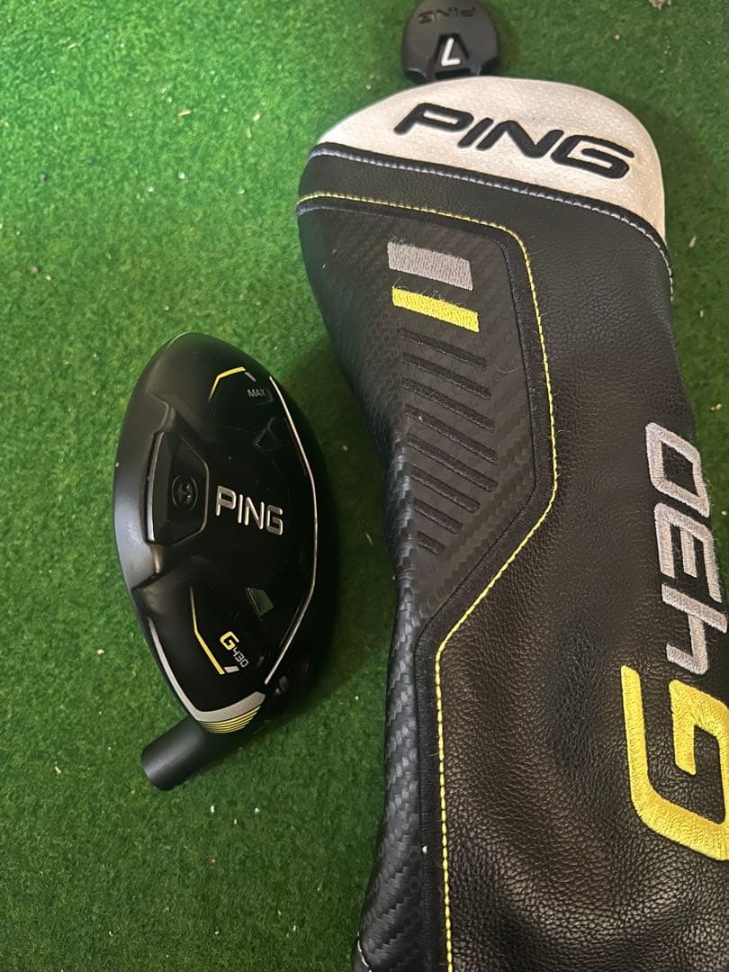 PING G430 MAX 7W 21°　ヘッド ヘッドカバー付き