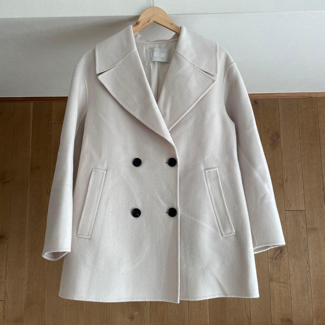 ICB アイシービー　ウールリバー Pコート