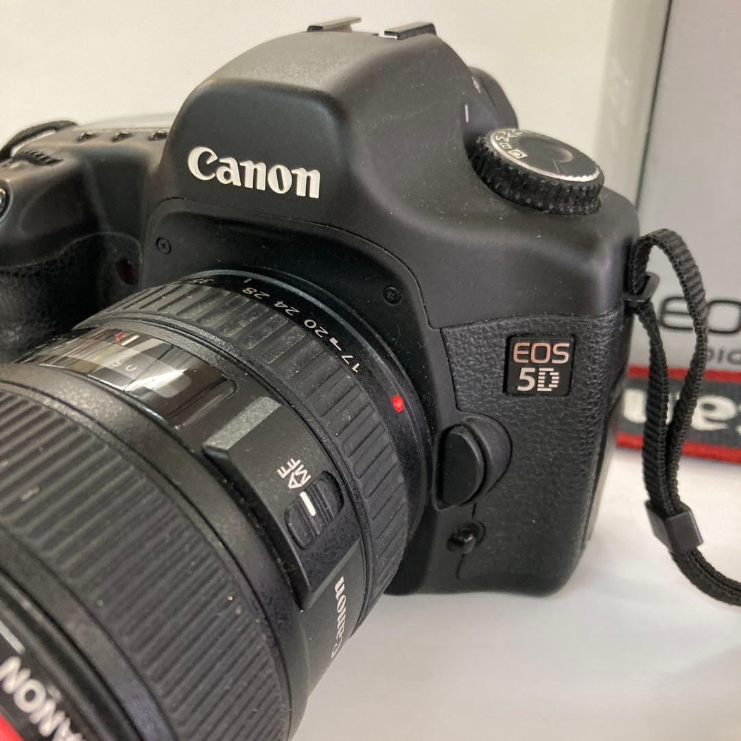 Canon EOS 5D デジタル一眼レフカメラ　EF17-40mmレンズ