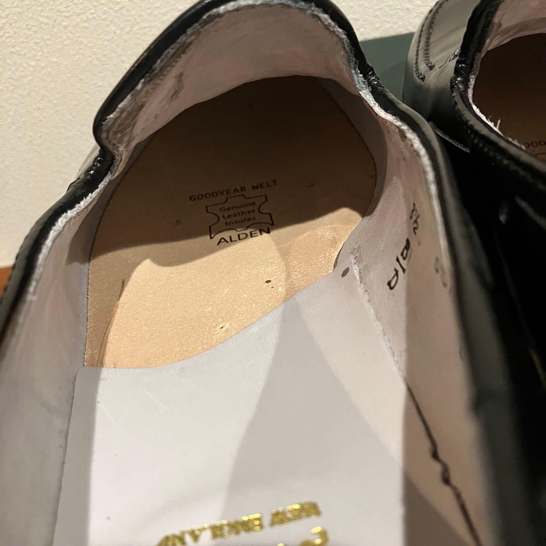 ☆未使用品☆ Alden 664 US8.5D / ブラックコードバン 付属品有