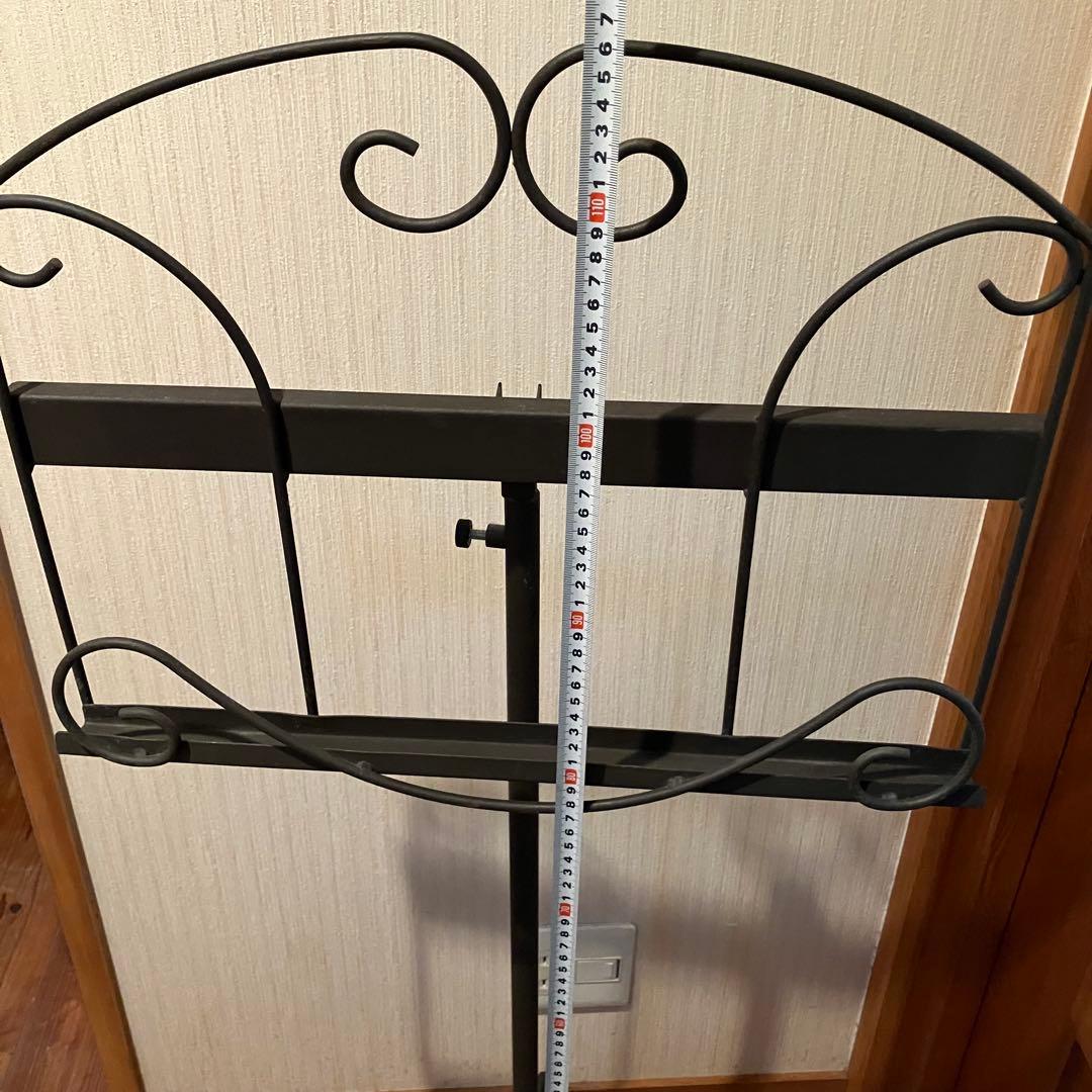 鋳物　楽譜スタンド 伸縮可能♪