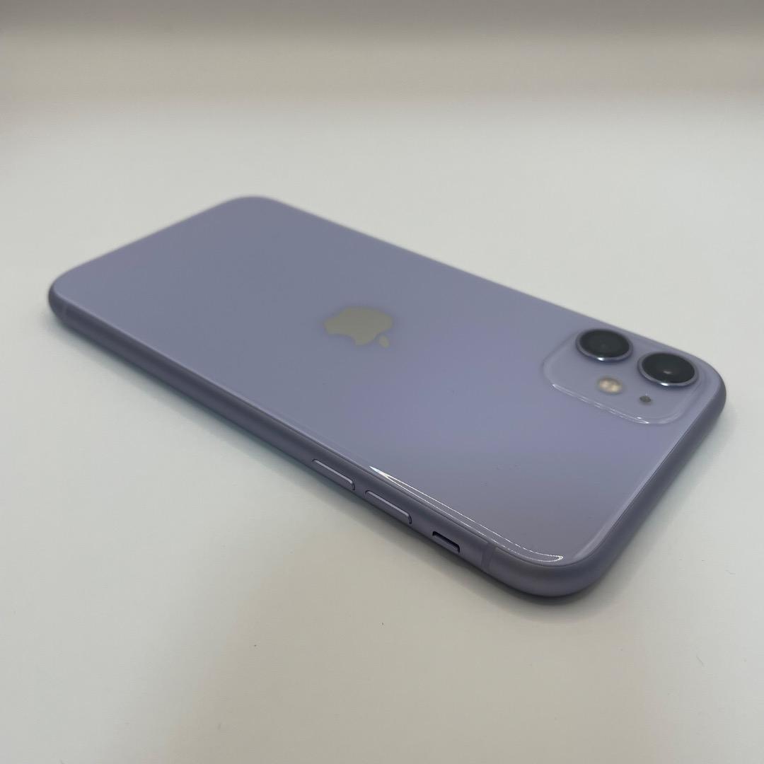 美品✨iPhone11 64GBパープル　バッテリー新品100％