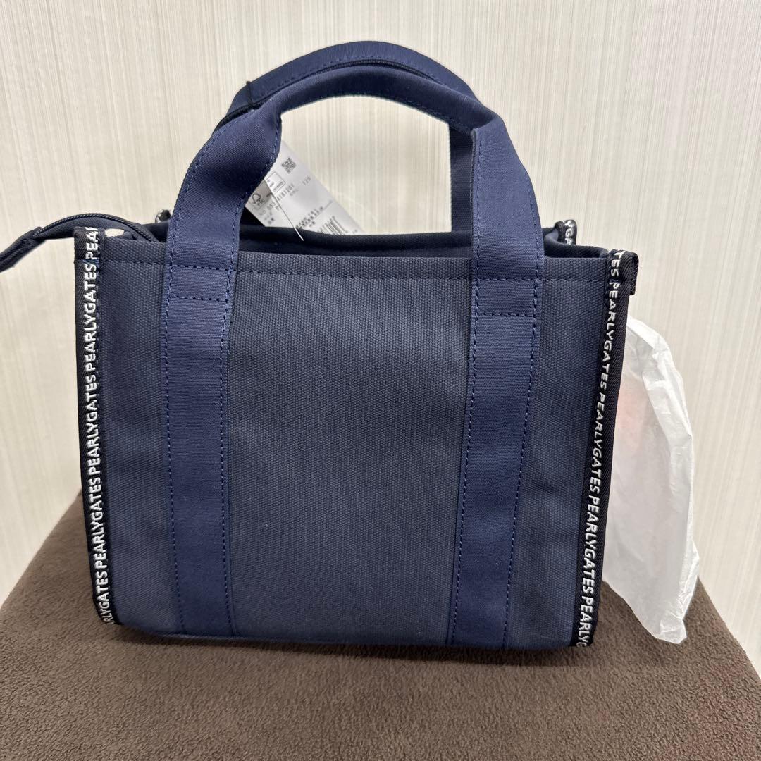 パーリーゲイツ　カードバッグ　ニコちゃん　ネイビー